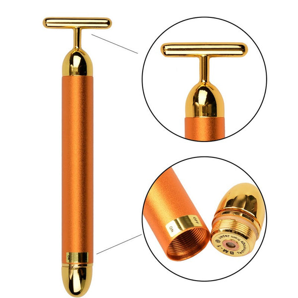 24K Beauty Face Massager Bar