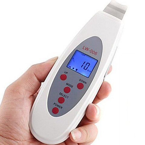 Portable LCD Ultrasonic Face Cleaner